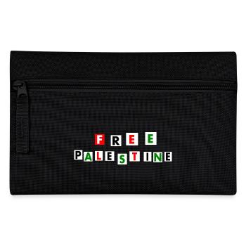 Free palestine - Trousse - noir - Devant