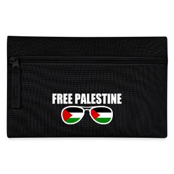 Free palestine - Trousse - noir - Devant
