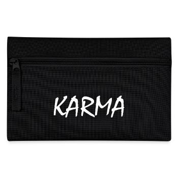 Karma - Federtasche - Schwarz - Vorne
