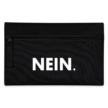 Nein - Federtasche - Schwarz - Vorne