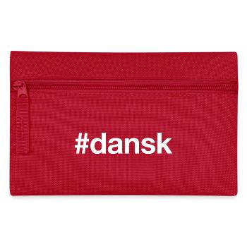 DANISH Dansk Denmark Dänemark - Pencil Case - red - Front