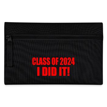 Class of 2024 - Pencil Case - black - Front