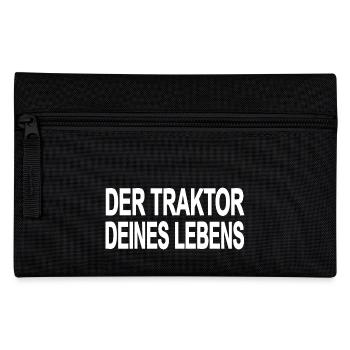 Traktor - Federtasche - Schwarz - Vorne