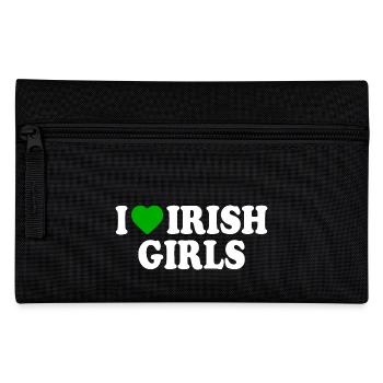 I love irish girls - Federtasche - Schwarz - Vorne