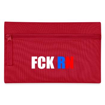 Fck rn - Trousse - rouge - Devant