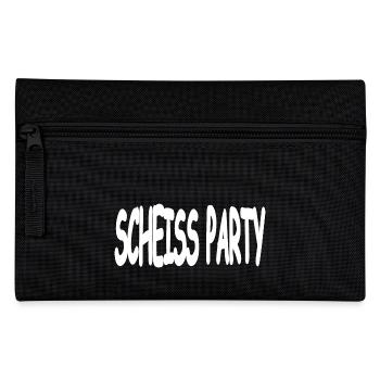 Party - Federtasche - Schwarz - Vorne