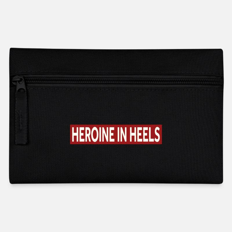 HÉROÏNE EN TALONS - Trousse - noir