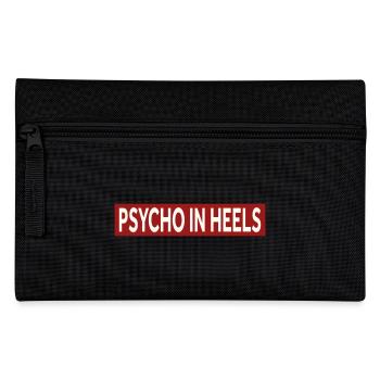 PSYCHO IN HEELS - Federtasche - Schwarz - Vorne
