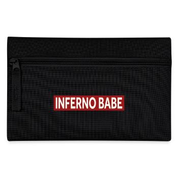 INFERNO BABE - Pencil Case - black - Front