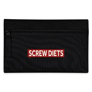 SCREW DIETS - Federtasche - Schwarz - Vorne