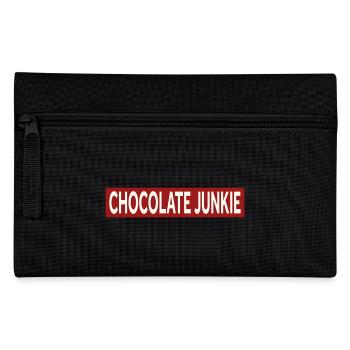 CHOCOLATE JUNKIE - Pencil Case - black - Front