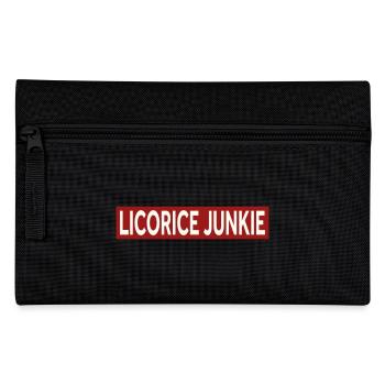 LICORICE JUNKIE - Pencil Case - black - Front