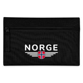 J’aime la tenue T-shirt design Norvège - Trousse - noir - Devant
