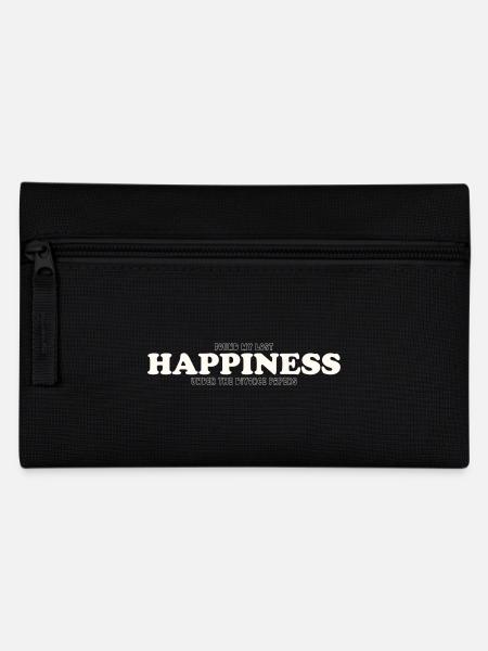 FOUND MY LOST HAPPINESS UNDER THE DIVORCE PAPERS - Pencil Case - black