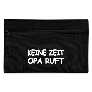 Opa - Federtasche - Schwarz - Vorne