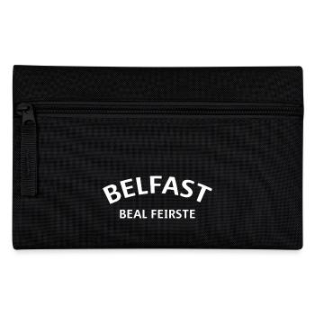 Belfast Beal Feirste North Ireland Nordirland - Federtasche - Schwarz - Vorne