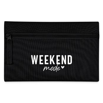 Weekend Mode Vibe - Pencil Case - black - Front