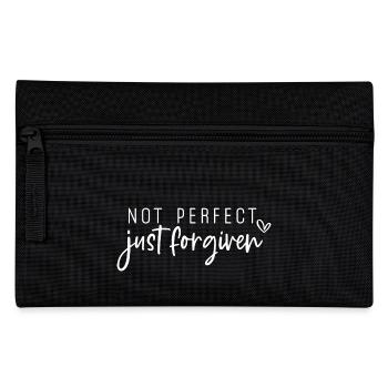 Pas parfait, juste pardonné - Trousse - noir - Devant