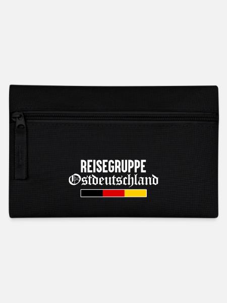 Reisegruppe Ostdeutschland DDR Ossi Osten - Federtasche - Schwarz