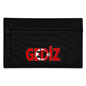 Gediz Türkei Flagge Kütahya - Federtasche - Schwarz - Vorne