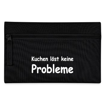 Kuchen - Federtasche - Schwarz - Vorne