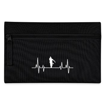Boule Boccia Boule player - Pencil Case - black - Front
