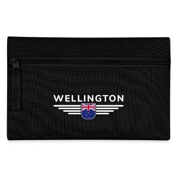 Wellington T-Shirt for New Zealand Fans - Pencil Case - black - Front