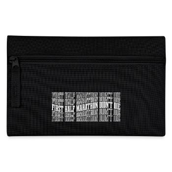First Half Marathon Didn't Die 8 - Federtasche - Schwarz - Vorne