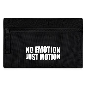 No Emotion Just Motion 8 - Federtasche - Schwarz - Vorne