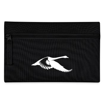 Cygne d’eau volant élégant - Trousse - noir - Devant