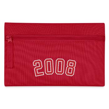 Jahrgang Sport 2008 - Federtasche - Rot - Vorne