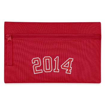Year of birth sport 2014 - Pencil Case - red - Front