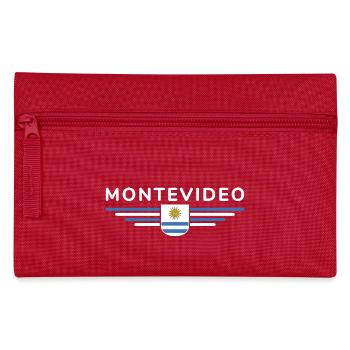 Montevideo Design – Für Fans & Reisende - Federtasche - Rot - Vorne