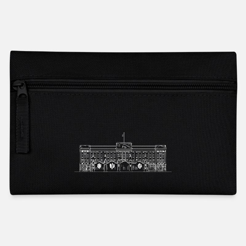 Buckingham Palast London - Federtasche - Schwarz