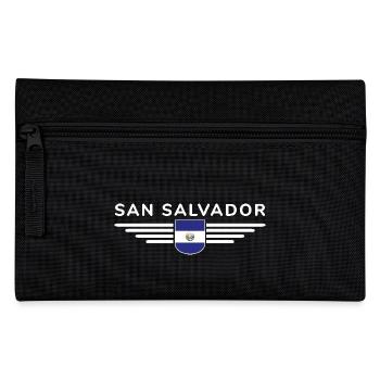 Conception du t-shirt San Salvador - Trousse - noir - Devant