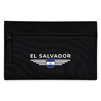 El Salvador T-Shirt Design - Pencil Case - black - Front