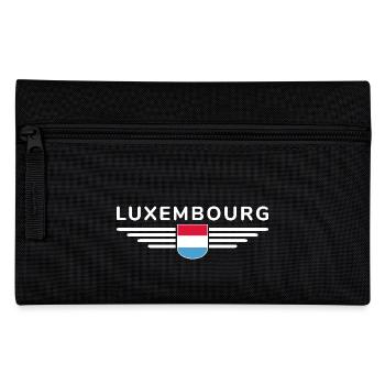 Design de t-shirt luxembourgeois pour les fans - Trousse - noir - Devant