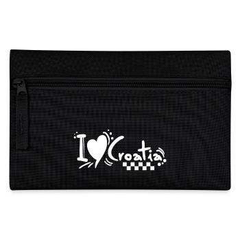 kroatien hrvatska kroatien hrv hr hr adria tourismus meer - Federtasche - Schwarz - Vorne