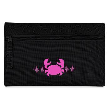 Krabbe - Federtasche - Schwarz - Vorne