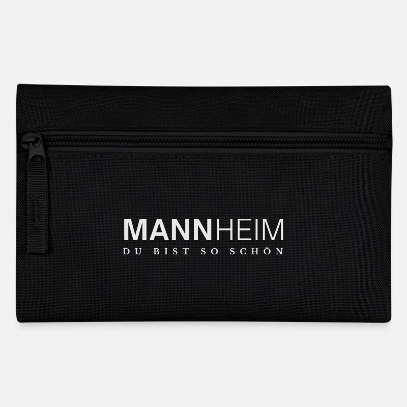 Mannheim du bist so schön - Federtasche - Schwarz