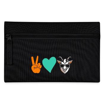 Goats - Pencil Case - black - Front