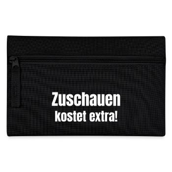 Le visionnage coûte plus cher ! - Trousse - noir - Devant