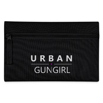 URBAN GUN GIRL - Logo Original Light - Federtasche - Schwarz - Vorne