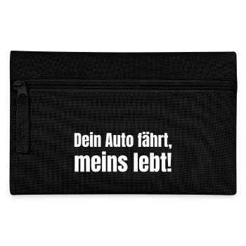 Votre voiture roule, la mienne vit ! - Trousse - noir - Devant