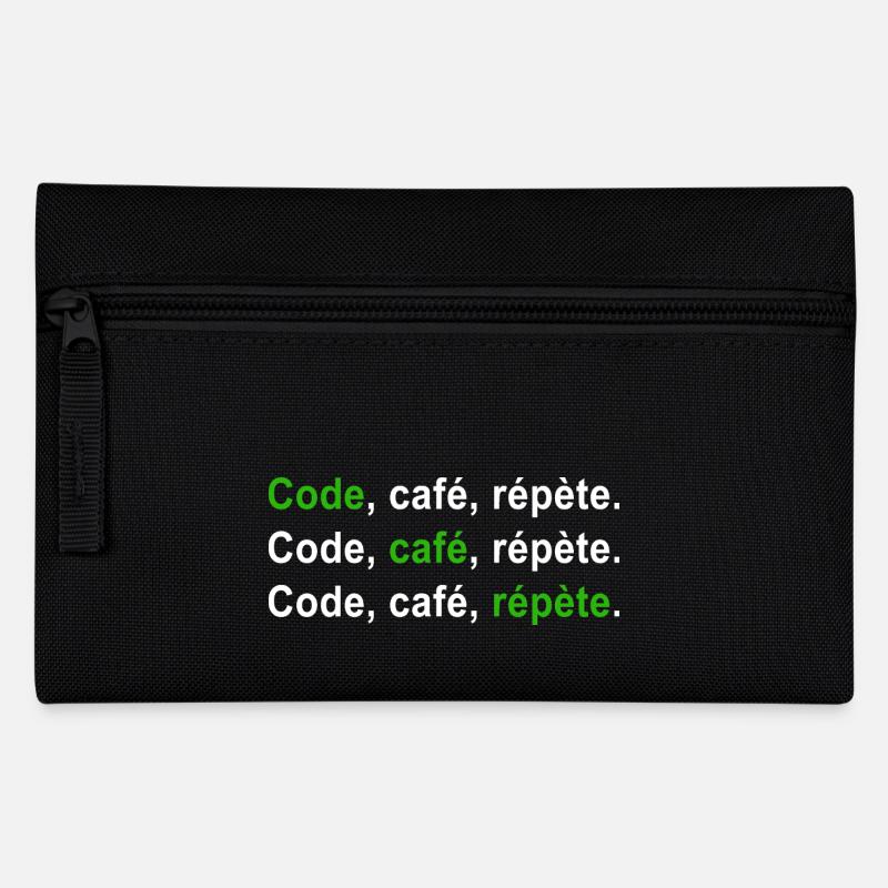 GEEK HUMOR LUSTIGER WITZ 2 - Federtasche - Schwarz