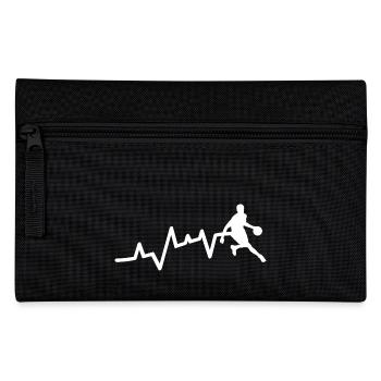 Basketball Players Evolution Basketball - Pencil Case - black - Front