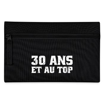 30 ans Top 30ème ANNIVERSAIRE Vintage né en 1995 - Trousse - noir - Devant