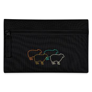 Schäfer Schaf - Federtasche - Schwarz - Vorne
