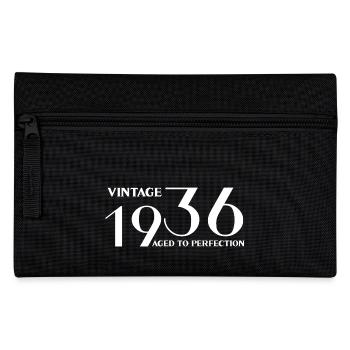 Vintage 1936 aged to perfection - Pencil Case - black - Front