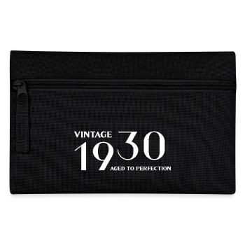 Vintage 1930 aged to perfection - Pencil Case - black - Front